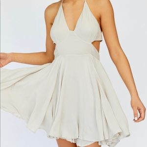 Free People Endless Summer Lille Halter Mini Dress